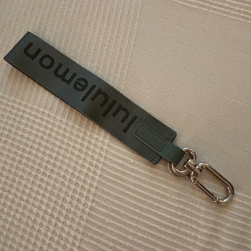 Lululemon Never Lost Keychain